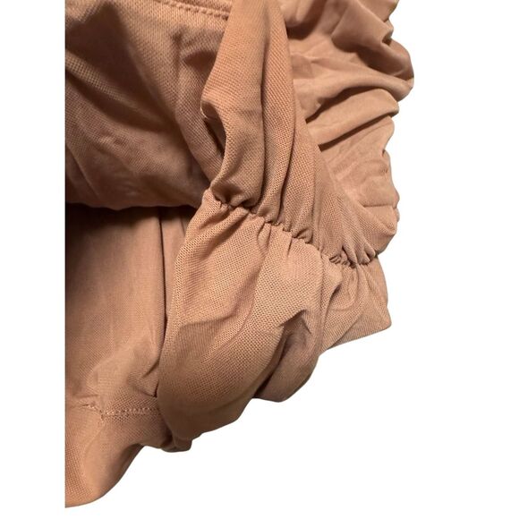 House of CB Bodycon ruched high neck mesh dress - EUC - Picture 5 of 6